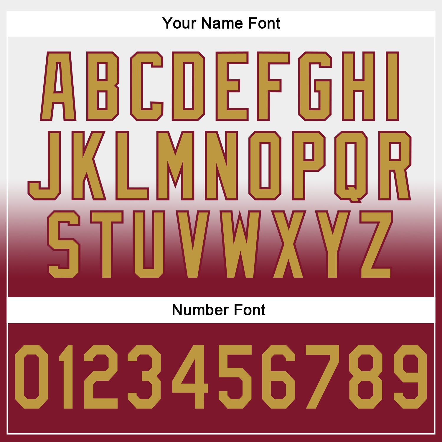 Custom Stitched White Old Gold-Crimson Fade Fashion Sports Pullover Sweatshirt Hoodie