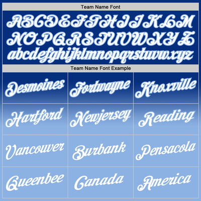 Custom Stitched Royal White-Light Blue Fade Fashion Sports Pullover Sweatshirt Hoodie