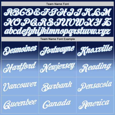 Custom Stitched Navy White-Light Blue Fade Fashion Sports Pullover Sweatshirt Hoodie