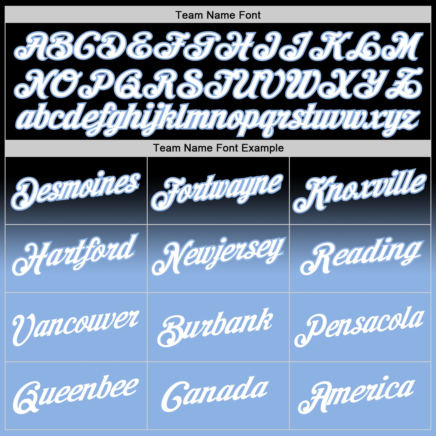 Custom Stitched Black White-Light Blue Fade Fashion Sports Pullover Sweatshirt Hoodie