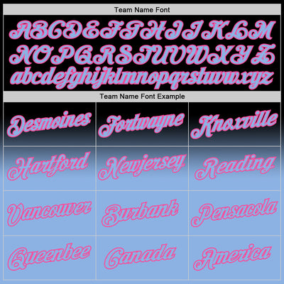 Custom Stitched Black Light Blue-Pink Fade Fashion Sports Pullover Sweatshirt Hoodie