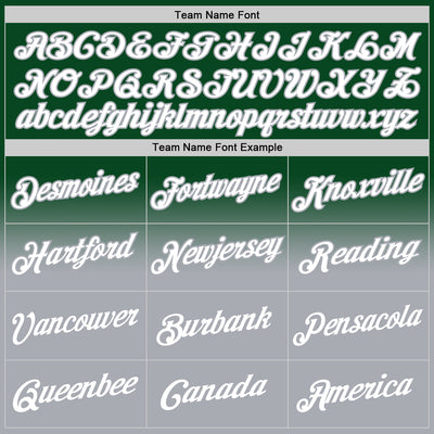 Custom Stitched Green White-Gray Fade Fashion Sports Pullover Sweatshirt Hoodie