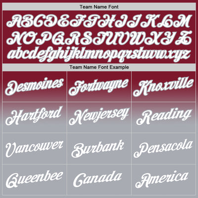 Custom Stitched Crimson White-Gray Fade Fashion Sports Pullover Sweatshirt Hoodie