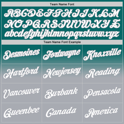 Custom Stitched Teal White-Gray Fade Fashion Sports Pullover Sweatshirt Hoodie