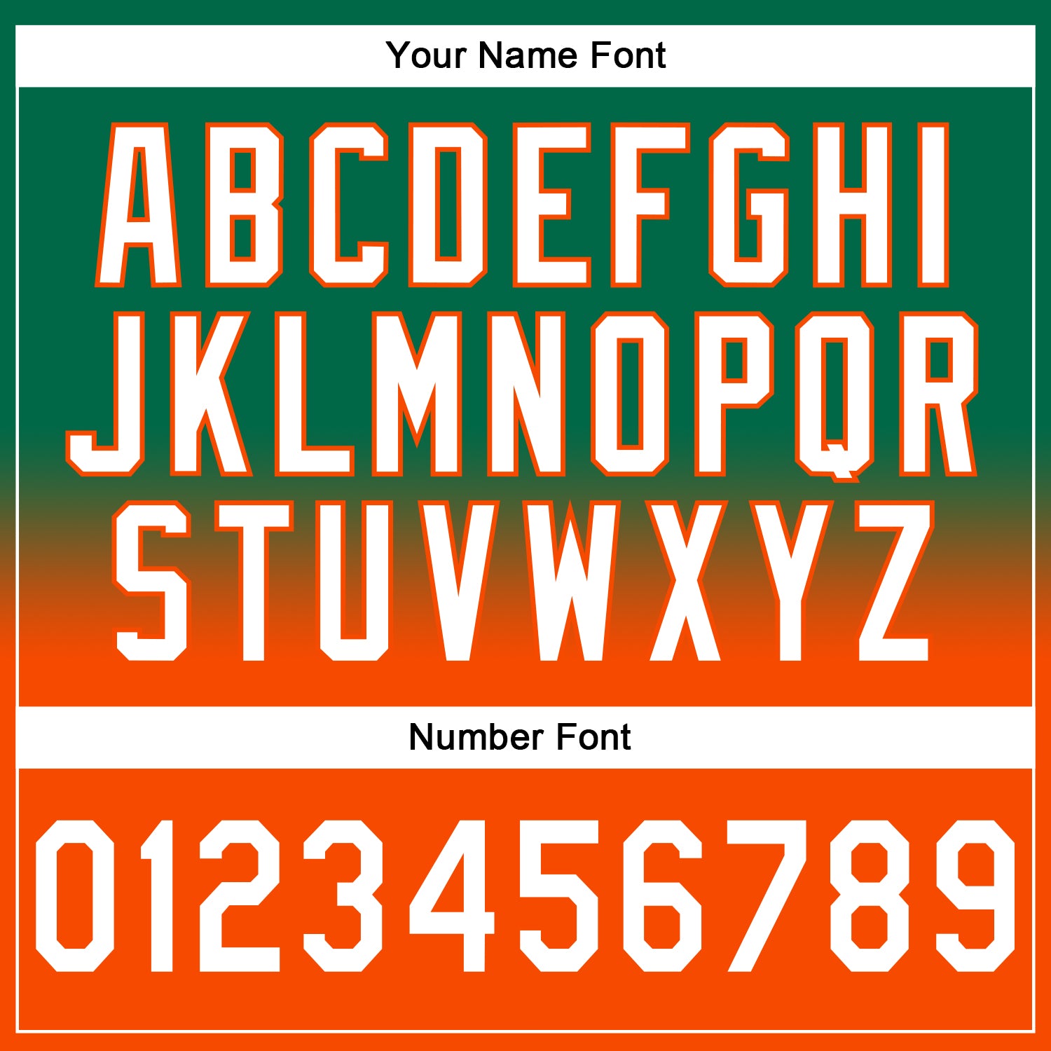 Custom Stitched Kelly Green White-Orange Fade Fashion Sports Pullover Sweatshirt Hoodie