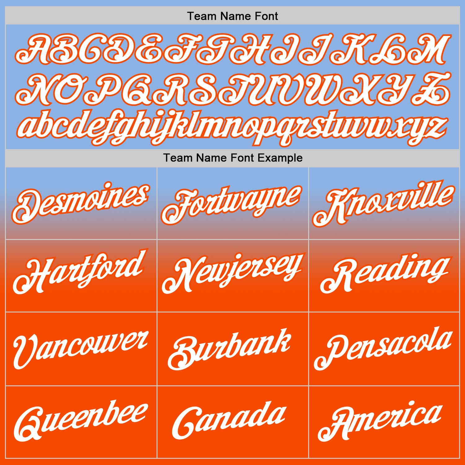 Custom Stitched Light Blue White-Orange Fade Fashion Sports Pullover Sweatshirt Hoodie