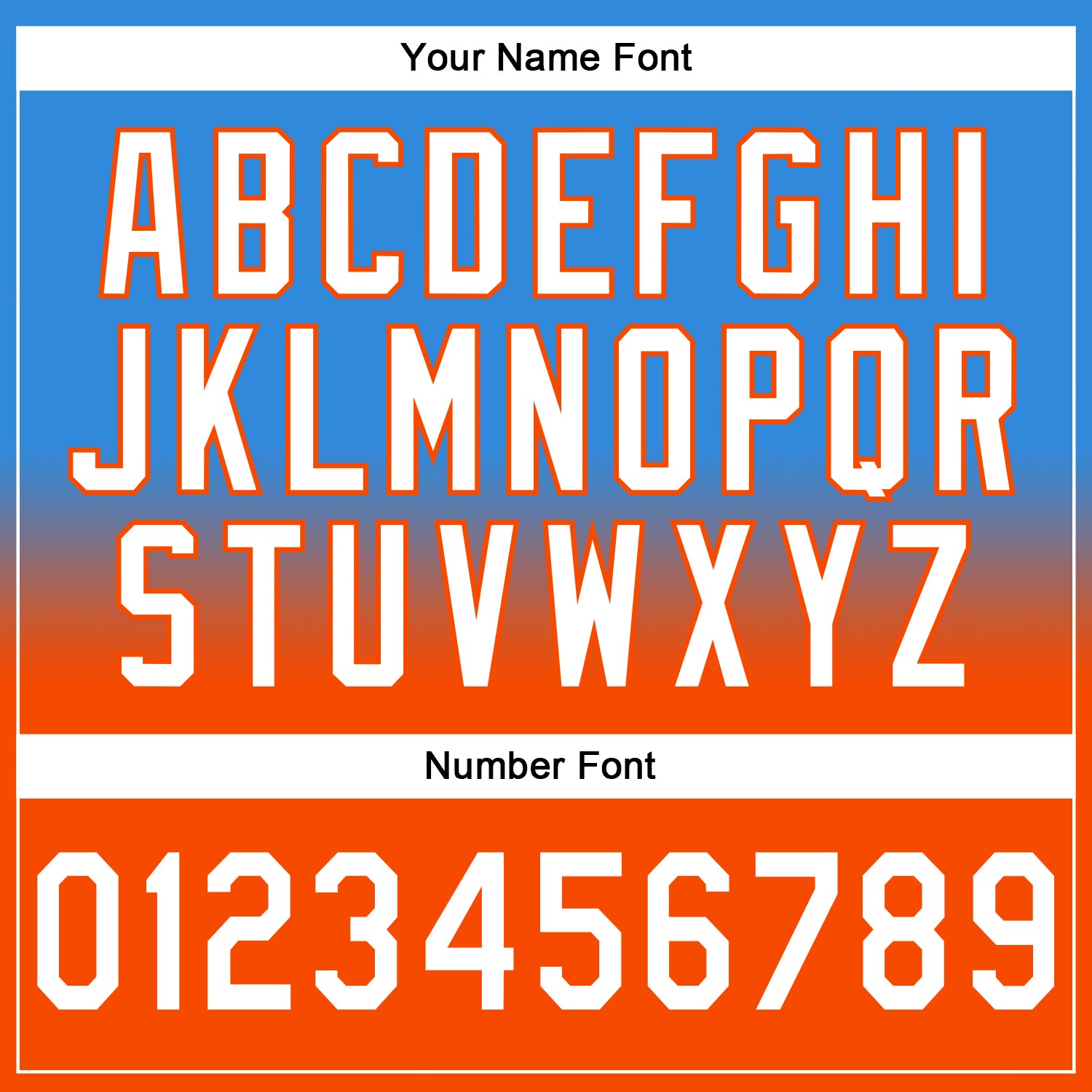 Custom Stitched Powder Blue White-Orange Fade Fashion Sports Pullover Sweatshirt Hoodie