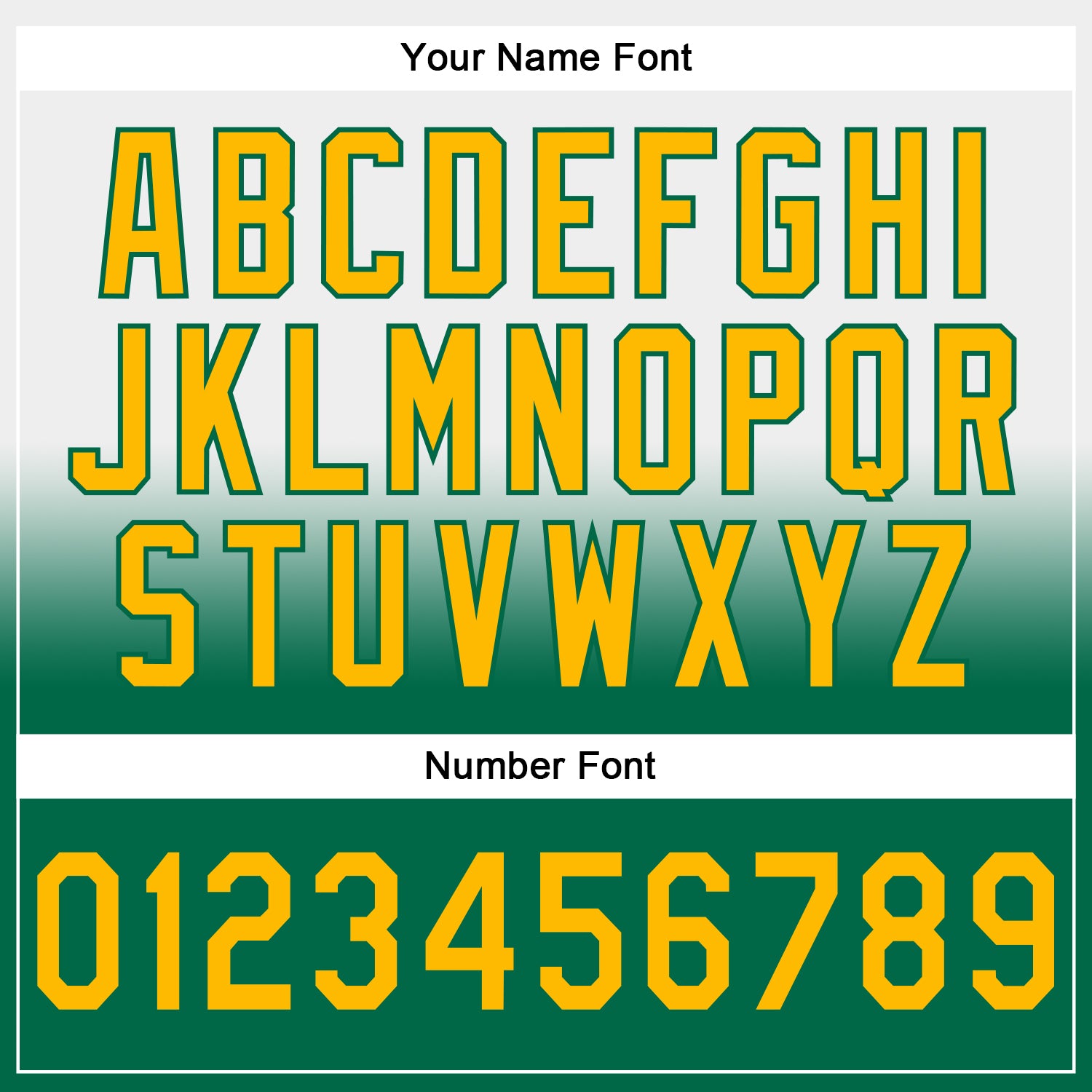 Custom Stitched White Gold-Kelly Green Fade Fashion Sports Pullover Sweatshirt Hoodie