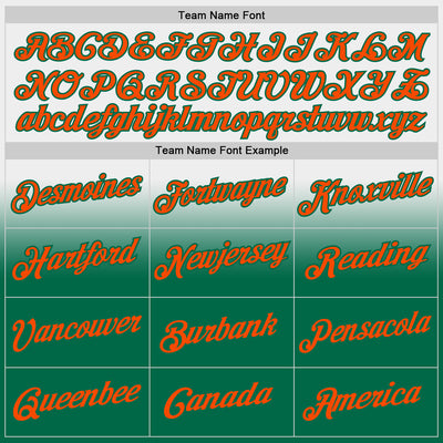 Custom Stitched White Orange-Kelly Green Fade Fashion Sports Pullover Sweatshirt Hoodie