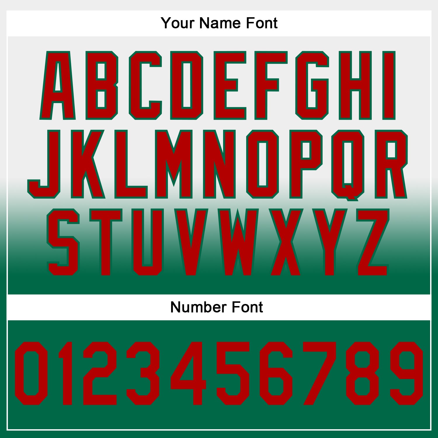 Custom Stitched White Red-Kelly Green Fade Fashion Sports Pullover Sweatshirt Hoodie