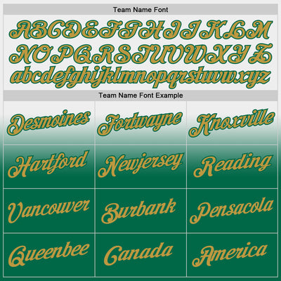 Custom Stitched White Old Gold-Kelly Green Fade Fashion Sports Pullover Sweatshirt Hoodie