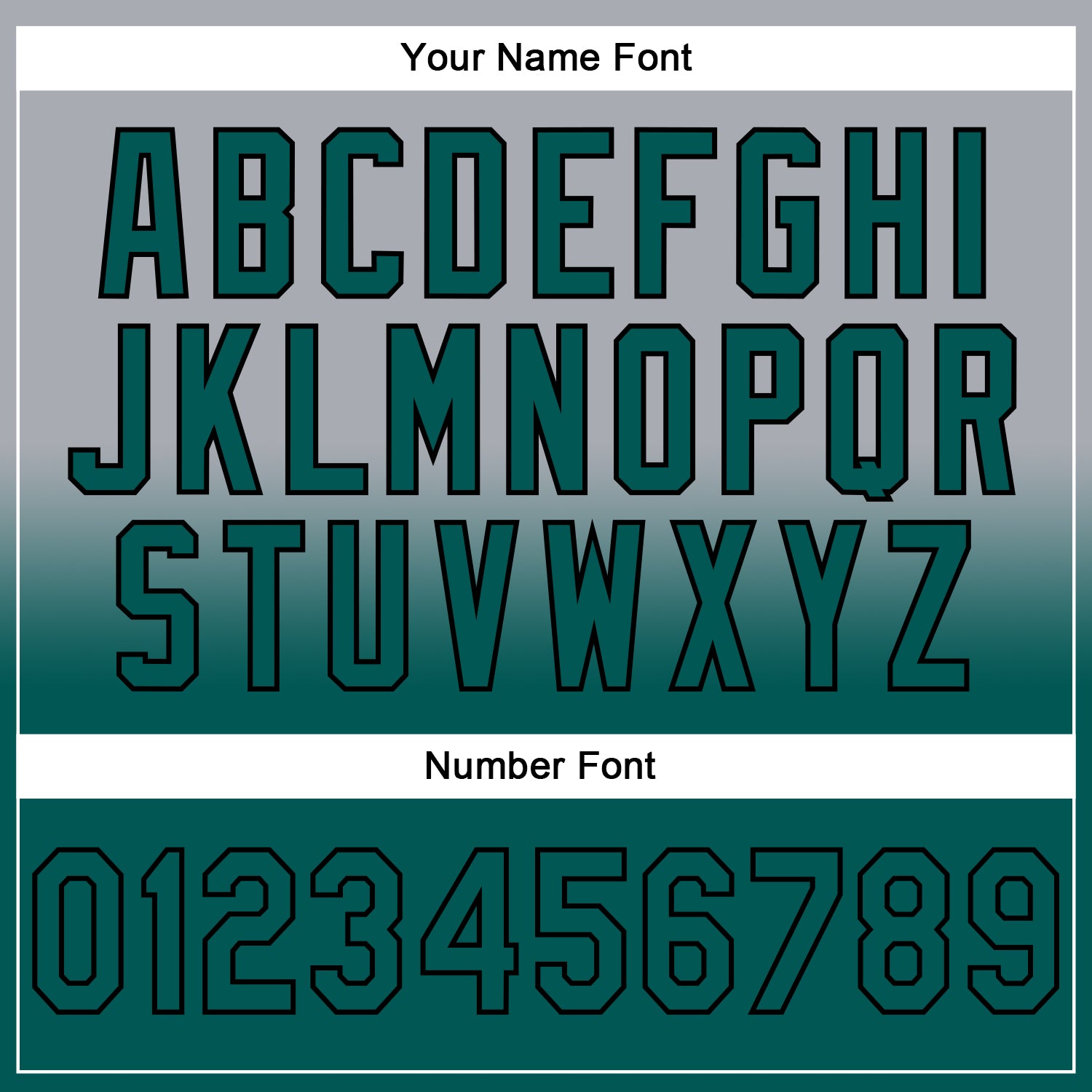 Custom Stitched Gray Midnight Green-Black Fade Fashion Sports Pullover Sweatshirt Hoodie