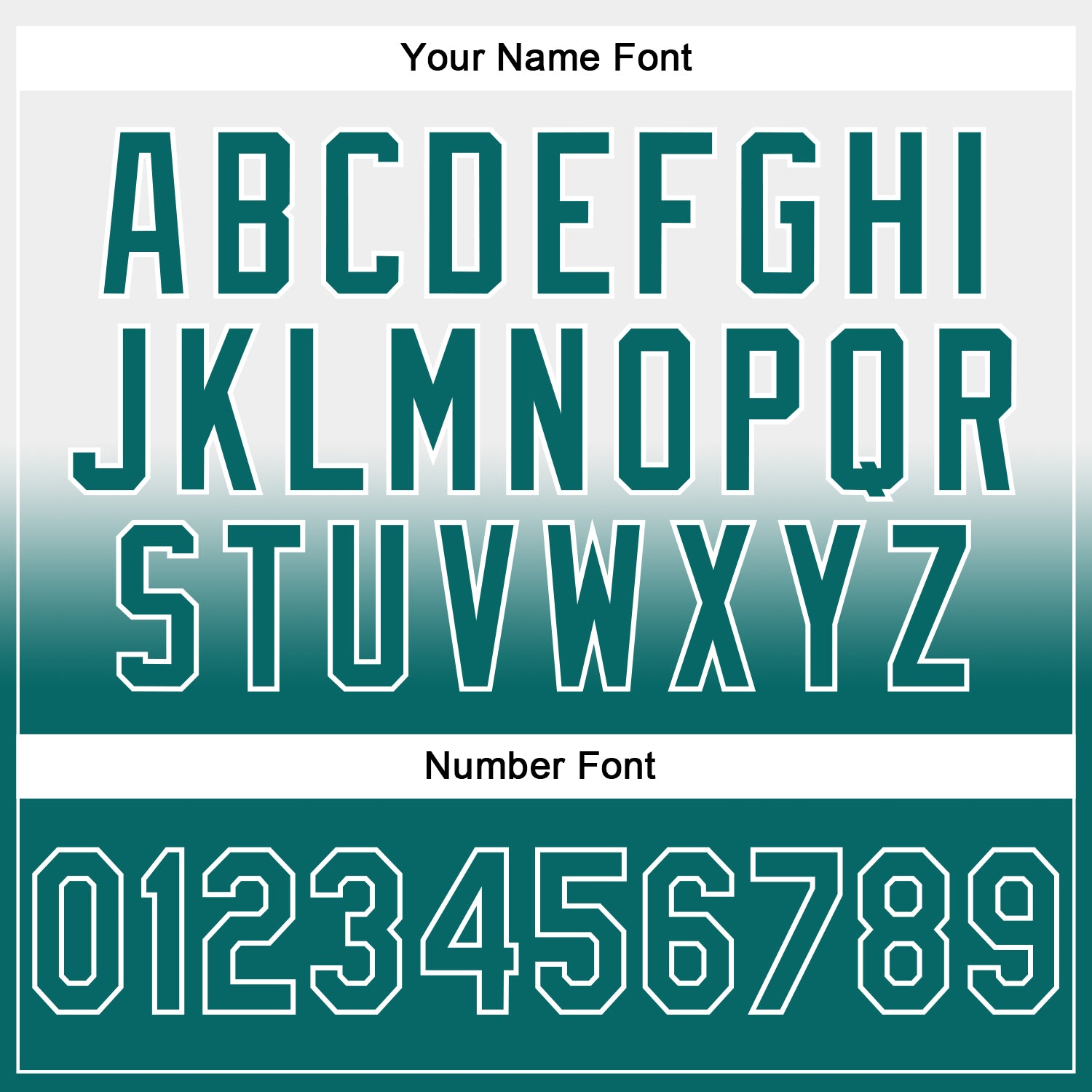 Custom Stitched White Teal Fade Fashion Sports Pullover Sweatshirt Hoodie