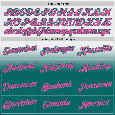 Custom Stitched White Pink-Teal Fade Fashion Sports Pullover Sweatshirt Hoodie