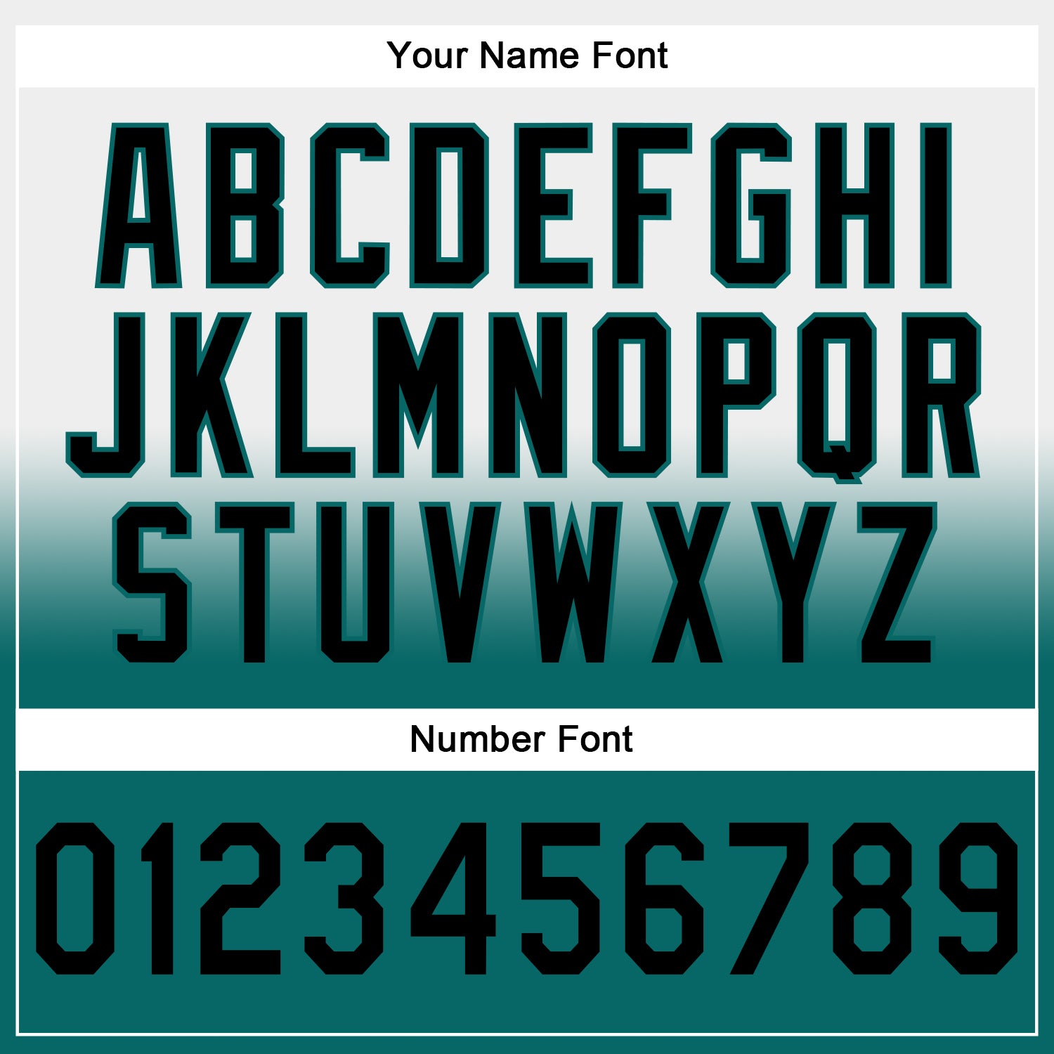 Custom Stitched White Black-Teal Fade Fashion Sports Pullover Sweatshirt Hoodie