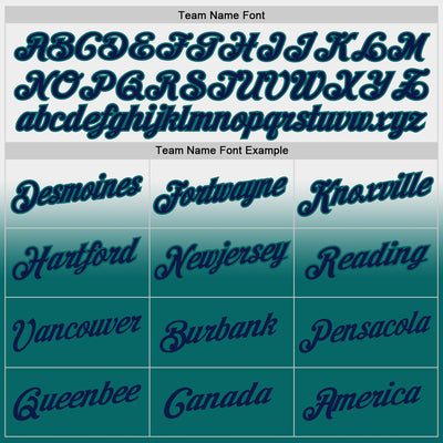 Custom Stitched White Navy-Teal Fade Fashion Sports Pullover Sweatshirt Hoodie