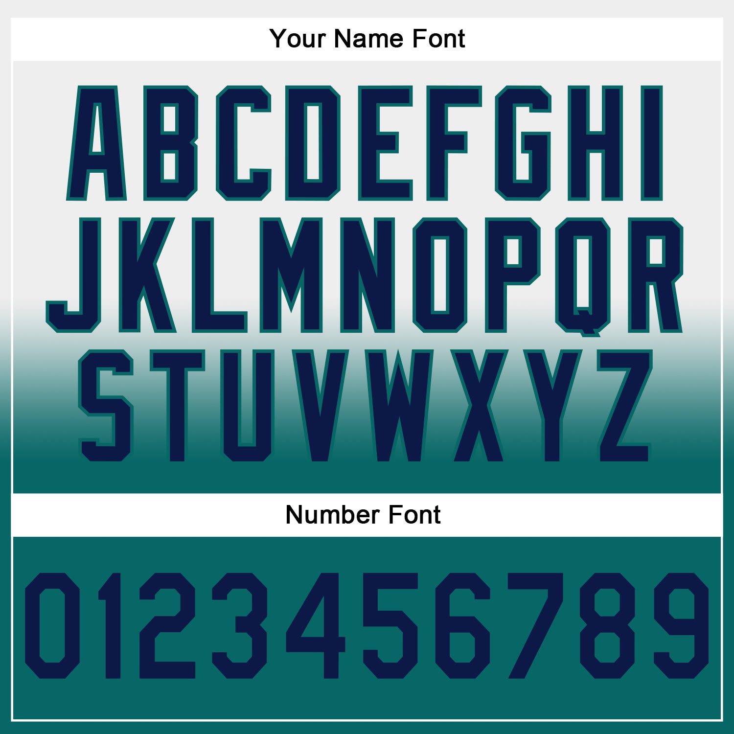 Custom Stitched White Navy-Teal Fade Fashion Sports Pullover Sweatshirt Hoodie