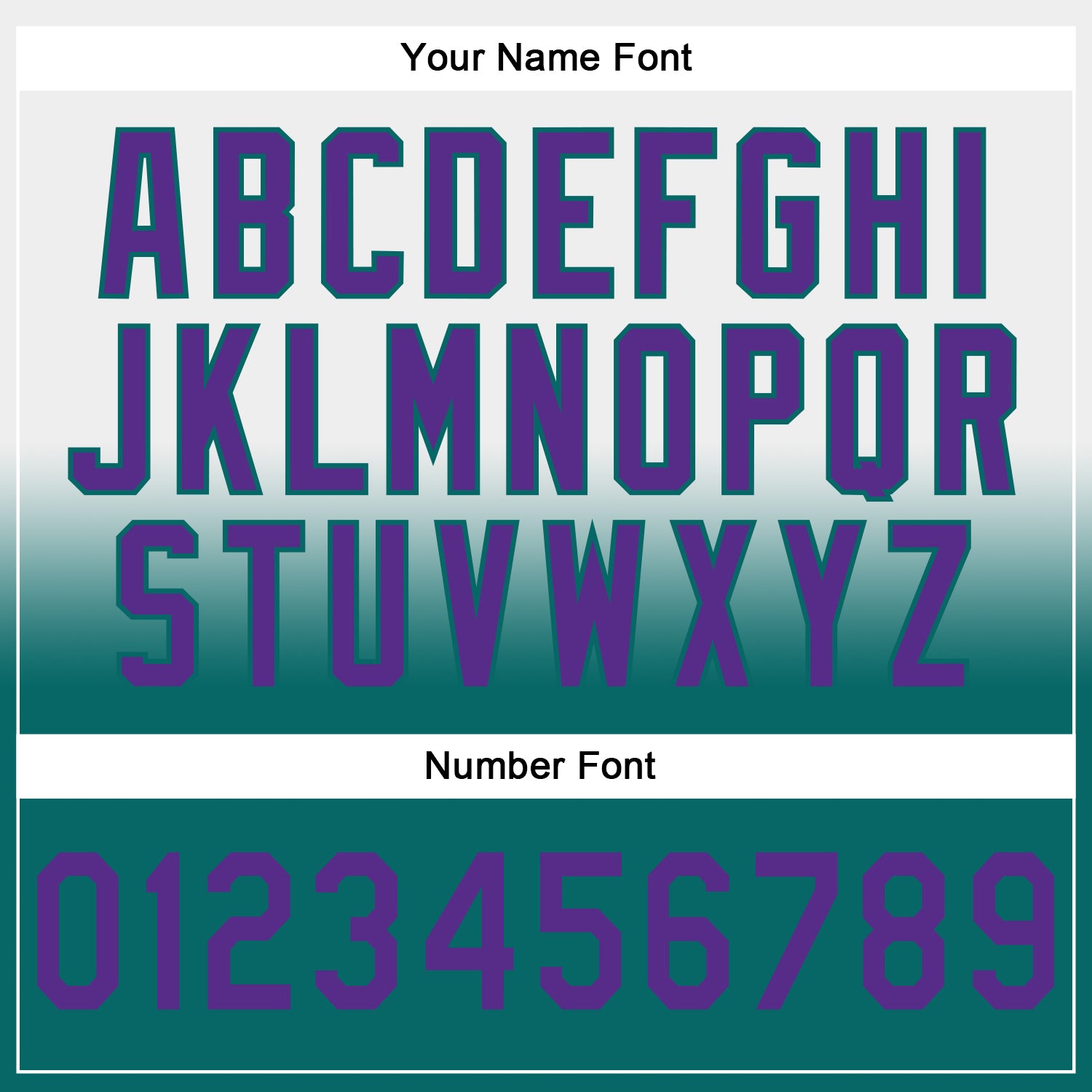 Custom Stitched White Purple-Teal Fade Fashion Sports Pullover Sweatshirt Hoodie