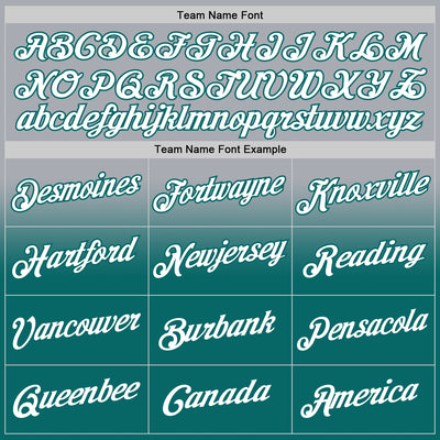 Custom Stitched Gray White-Teal Fade Fashion Sports Pullover Sweatshirt Hoodie