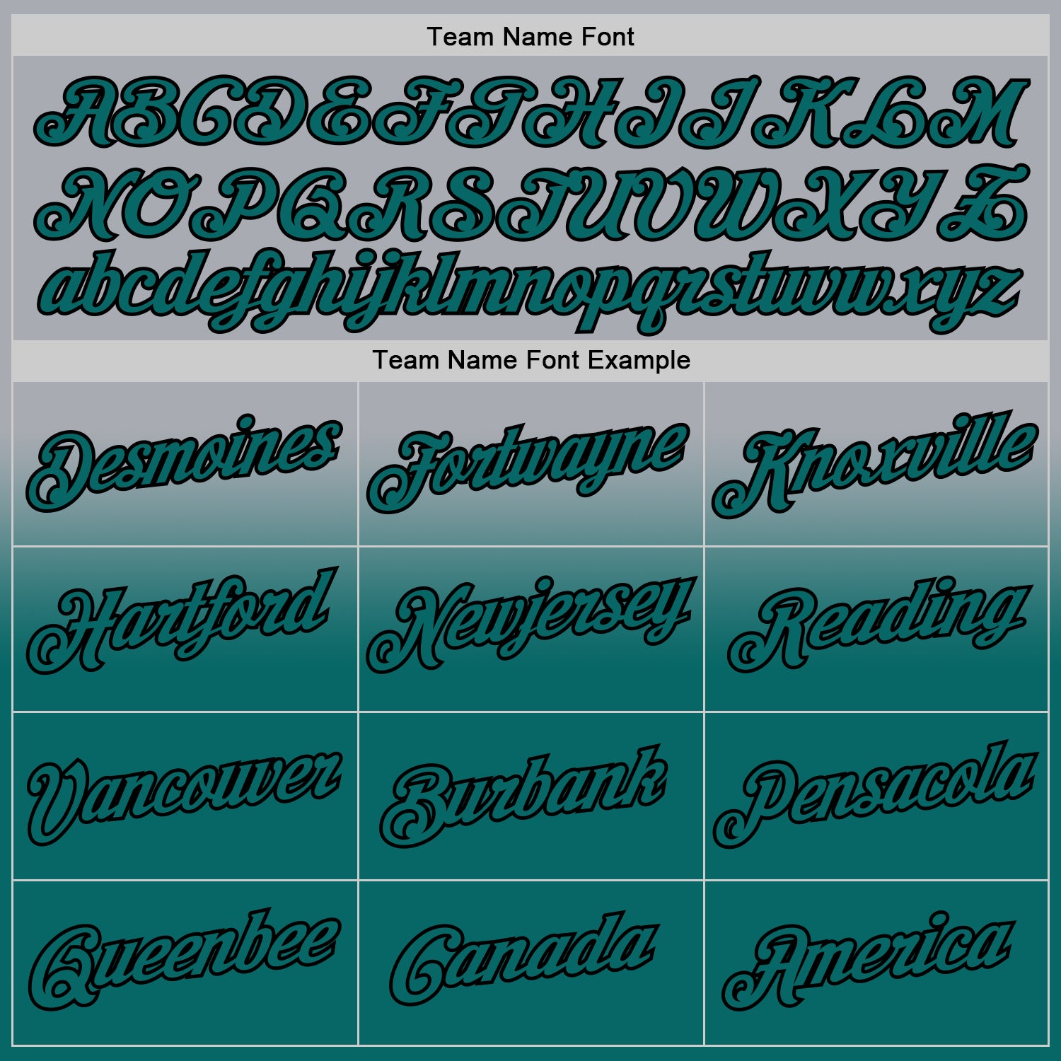 Custom Stitched Gray Teal-Black Fade Fashion Sports Pullover Sweatshirt Hoodie