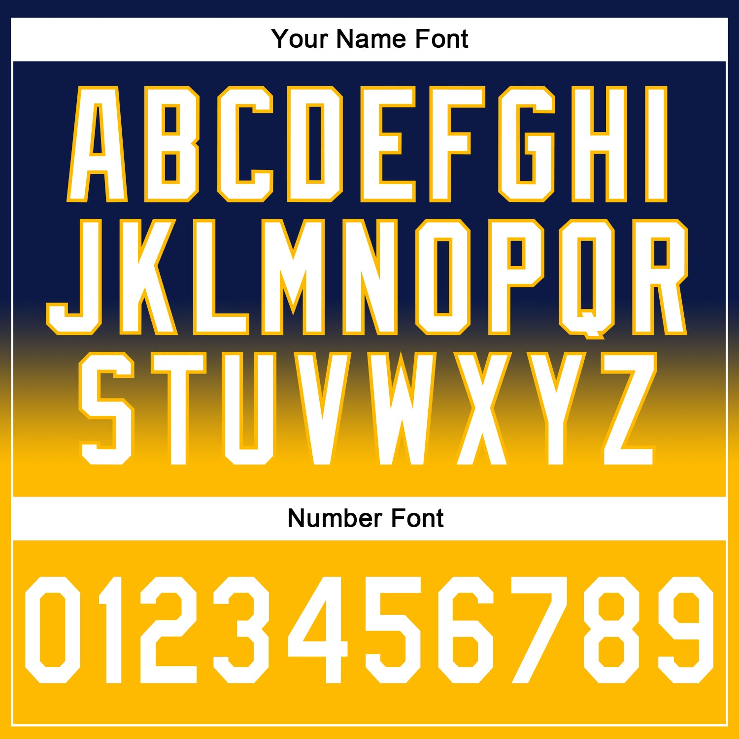 Custom Stitched Navy White-Gold Fade Fashion Sports Pullover Sweatshirt Hoodie