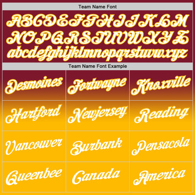 Custom Stitched Crimson White-Gold Fade Fashion Sports Pullover Sweatshirt Hoodie