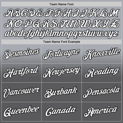 Custom Stitched Gray White Steel Gray-Black Fade Fashion Sports Pullover Sweatshirt Hoodie