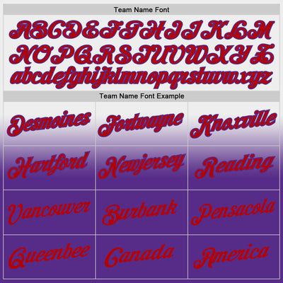 Custom Stitched White Red-Purple Fade Fashion Sports Pullover Sweatshirt Hoodie