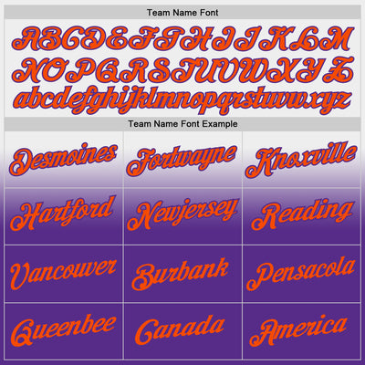 Custom Stitched White Orange-Purple Fade Fashion Sports Pullover Sweatshirt Hoodie