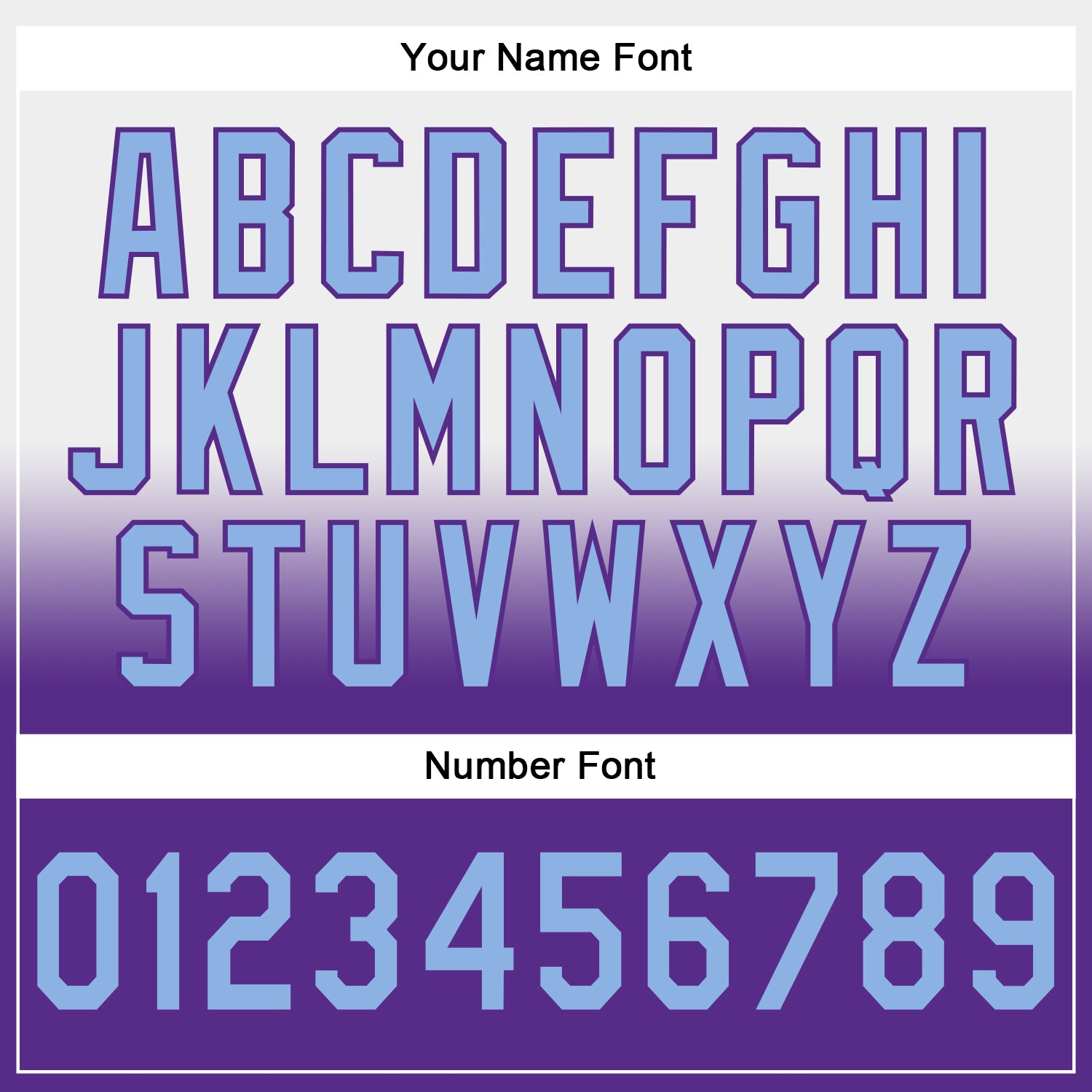 Custom Stitched White Light Blue-Purple Fade Fashion Sports Pullover Sweatshirt Hoodie