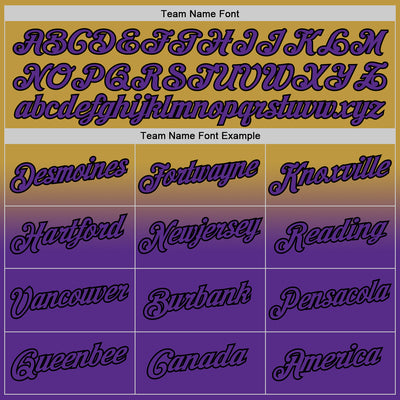 Custom Stitched Old Gold Purple-Black Fade Fashion Sports Pullover Sweatshirt Hoodie