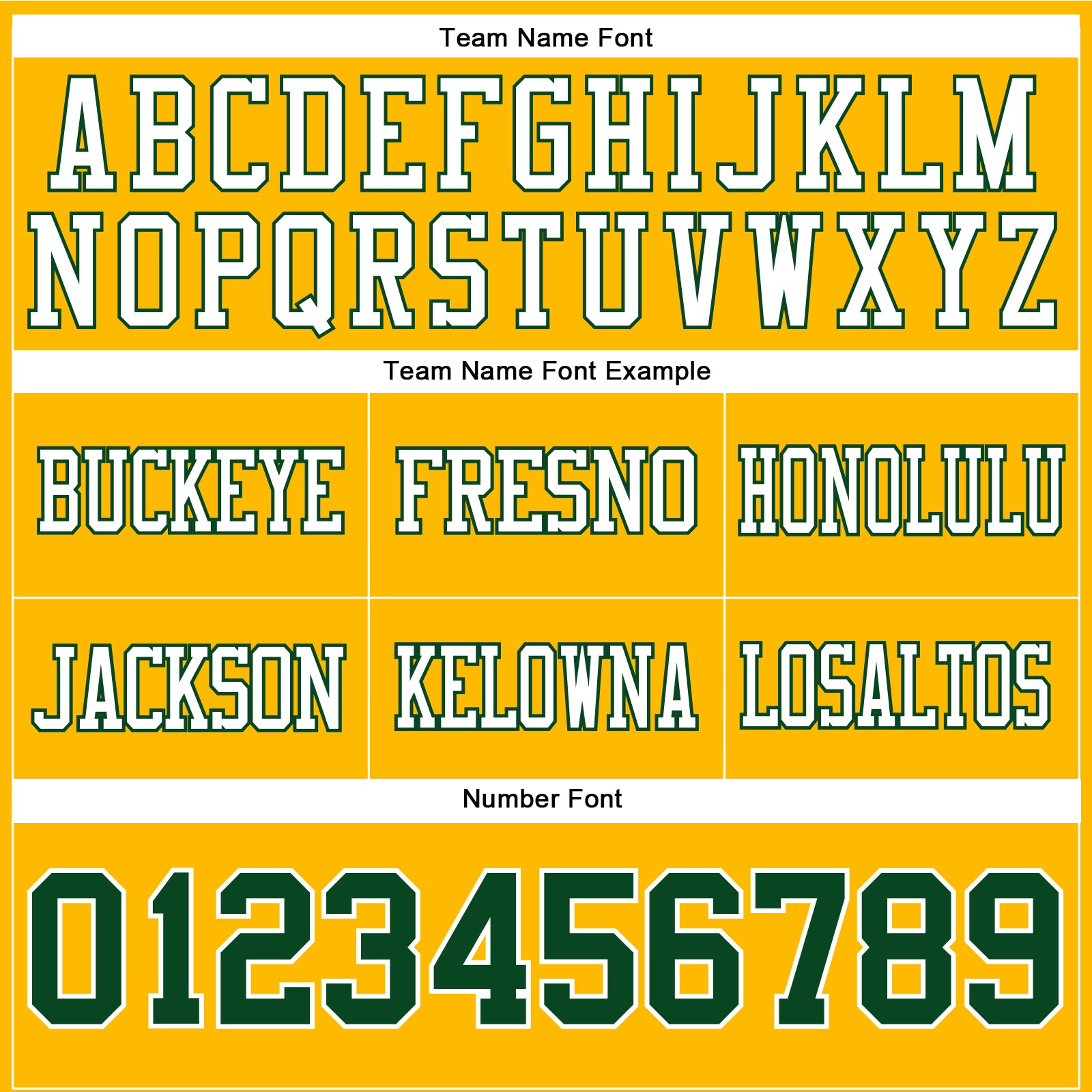 Custom Gold Green-White Authentic Football Jersey