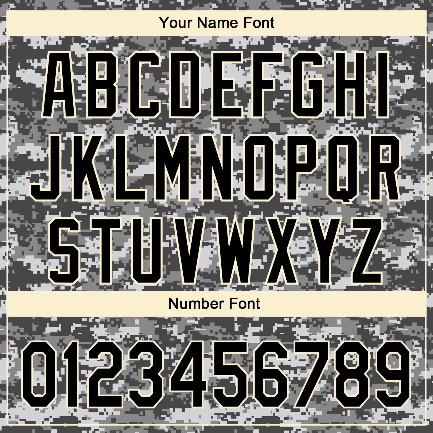 Custom Camo Black-Cream 3D Performance Salute To Service Golf Polo Shirt