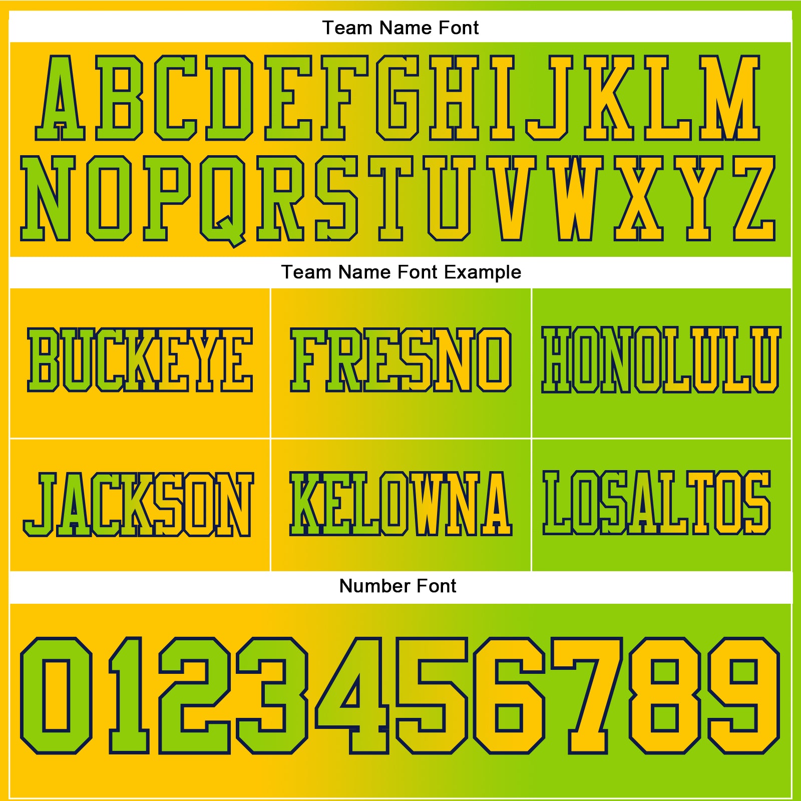 Custom Neon Green Yellow-Navy Authentic Gradient Fashion Football Jersey