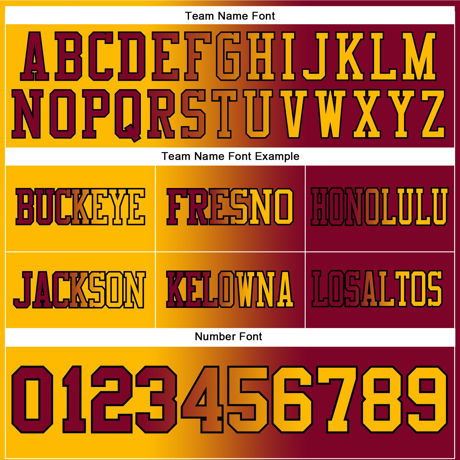 Custom Maroon Gold-Black Authentic Gradient Fashion Football Jersey
