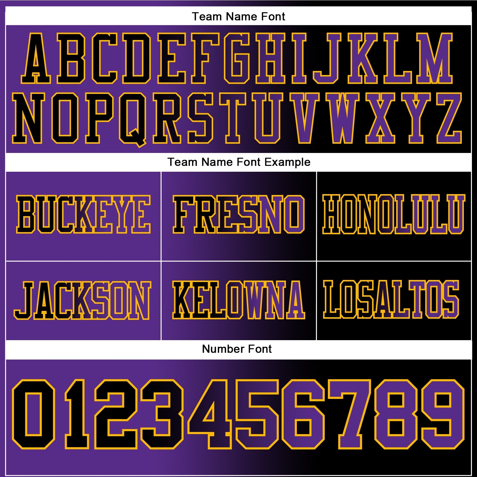 Custom Black Purple-Gold Authentic Gradient Fashion Football Jersey