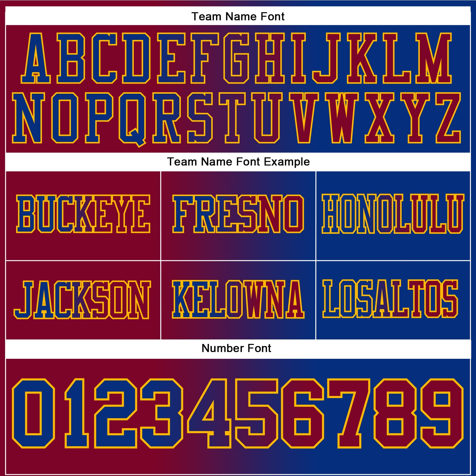 Custom Royal Maroon-Gold Authentic Gradient Fashion Football Jersey