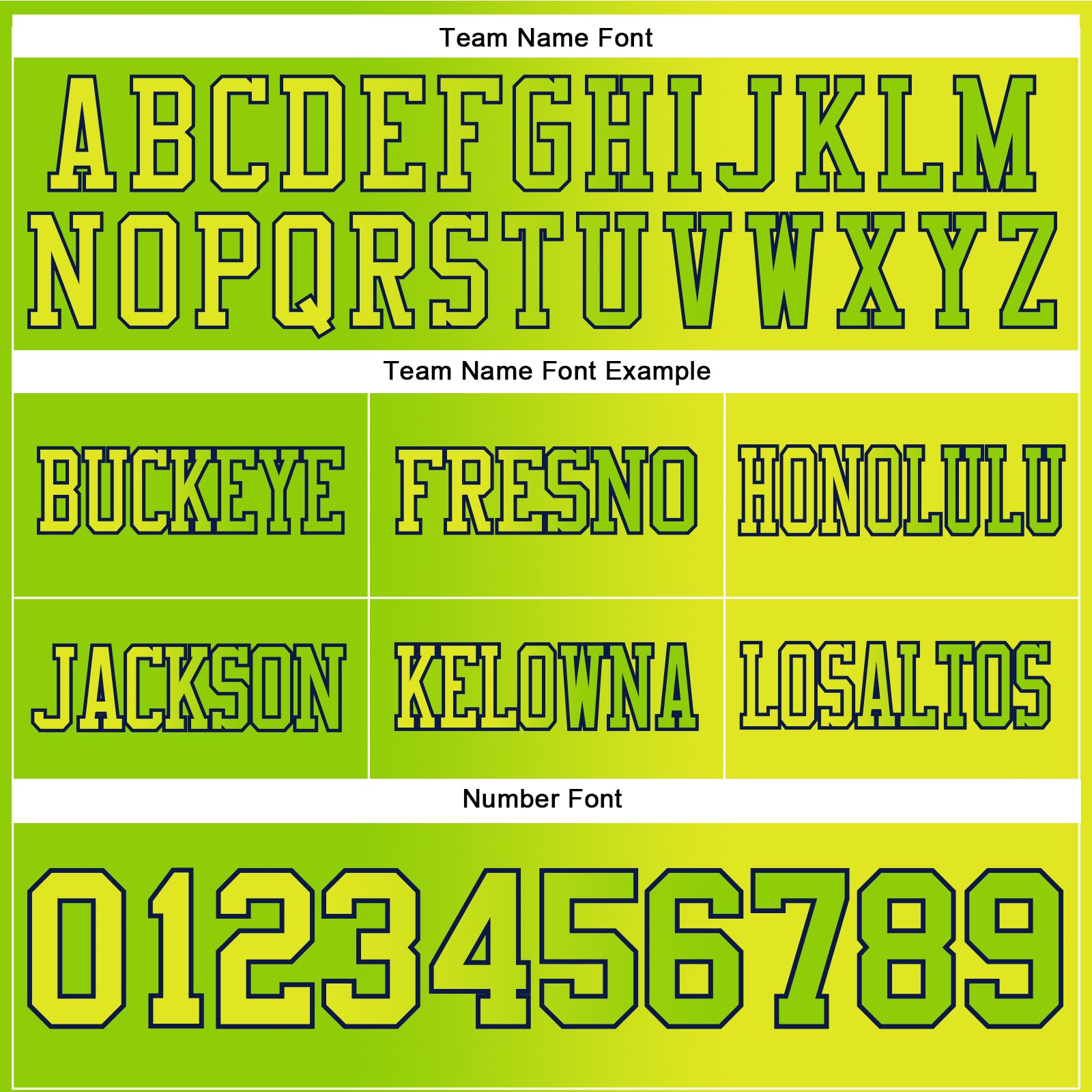 Custom Neon Yellow Neon Green-Navy Authentic Gradient Fashion Football Jersey