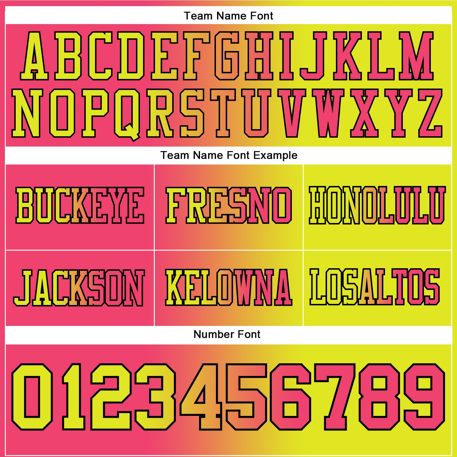 Custom Neon Yellow Neon Pink-Black Authentic Gradient Fashion Football Jersey