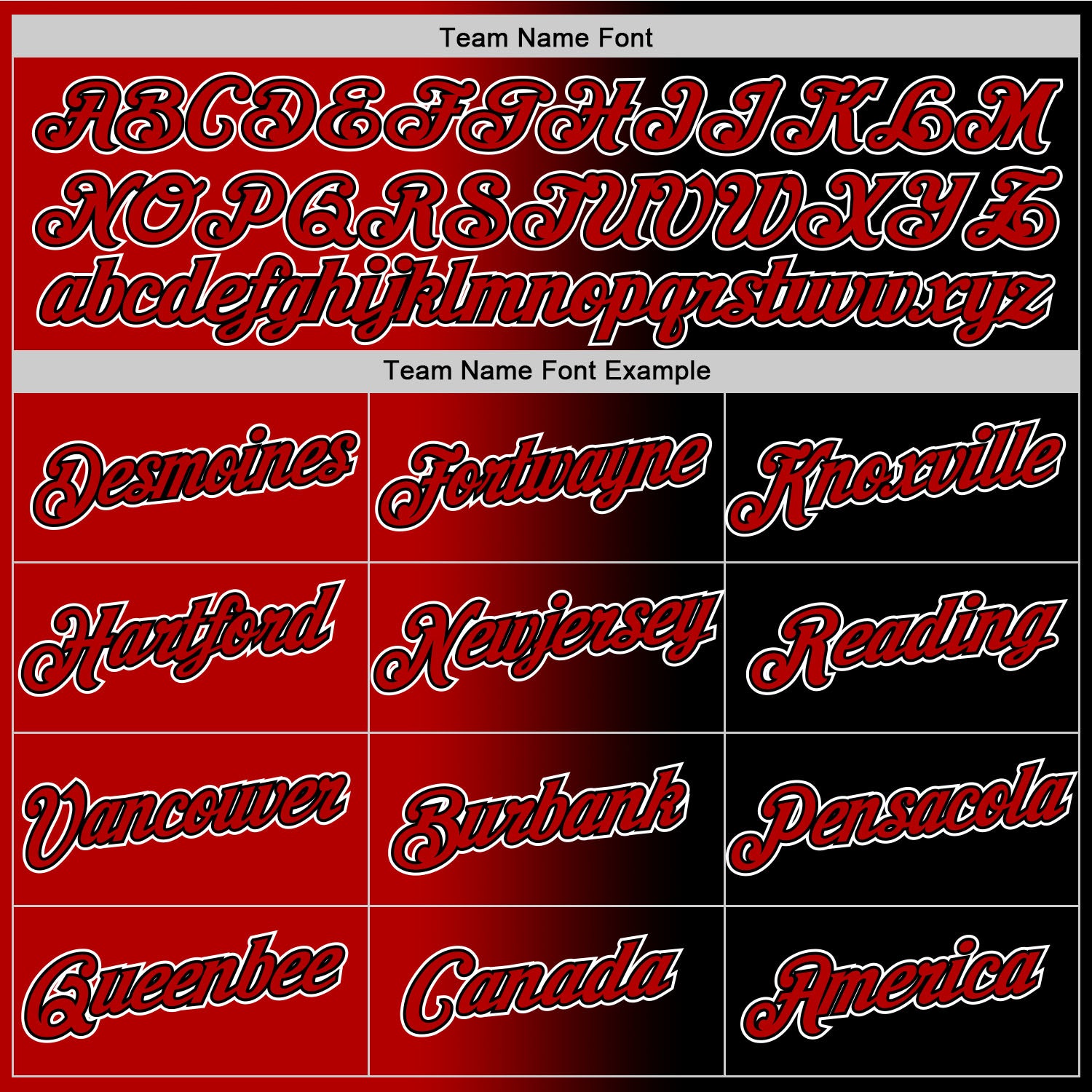 Custom Black Red-White Gradient Fashion Performance T-Shirt