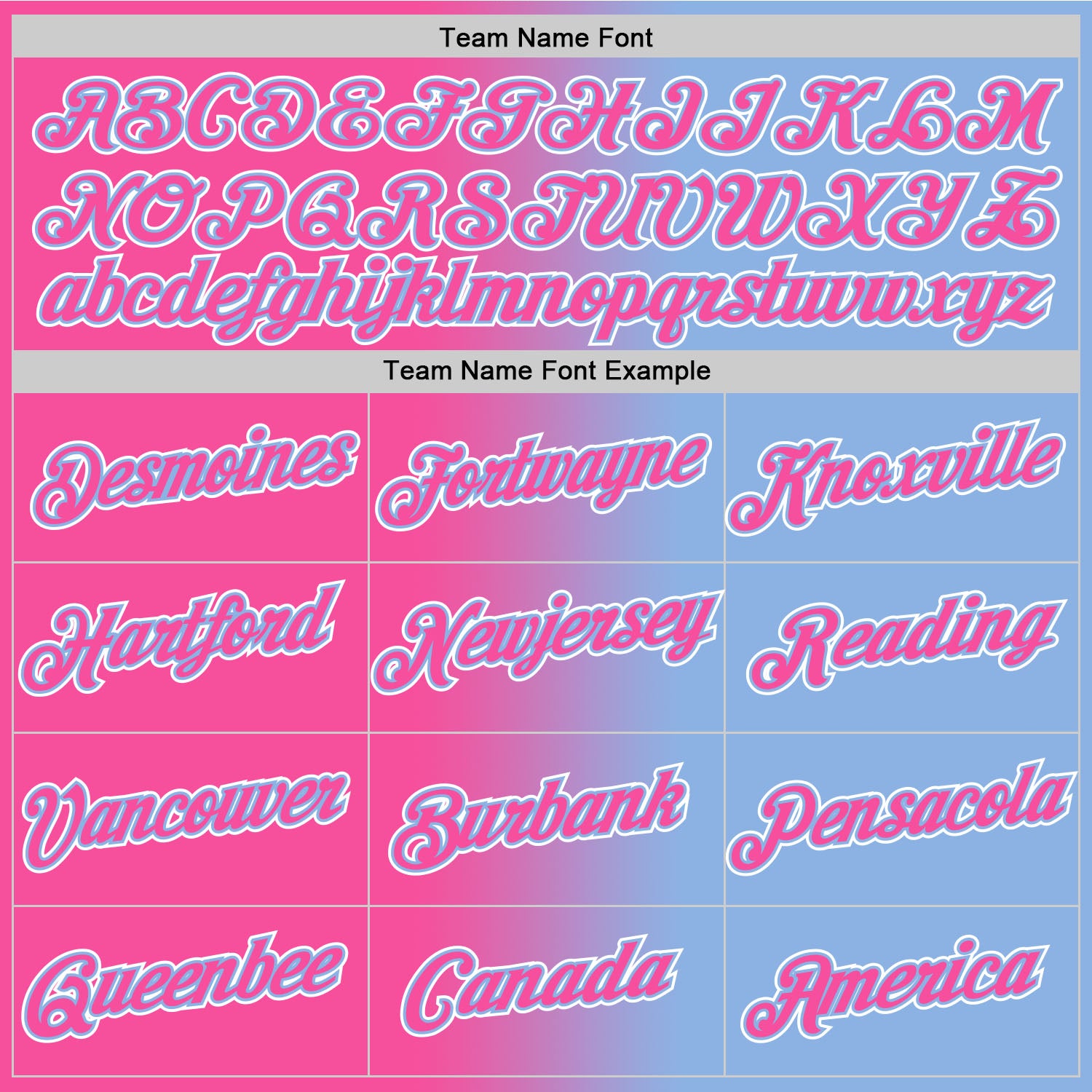 Custom Light Blue Pink-White Gradient Fashion Performance T-Shirt