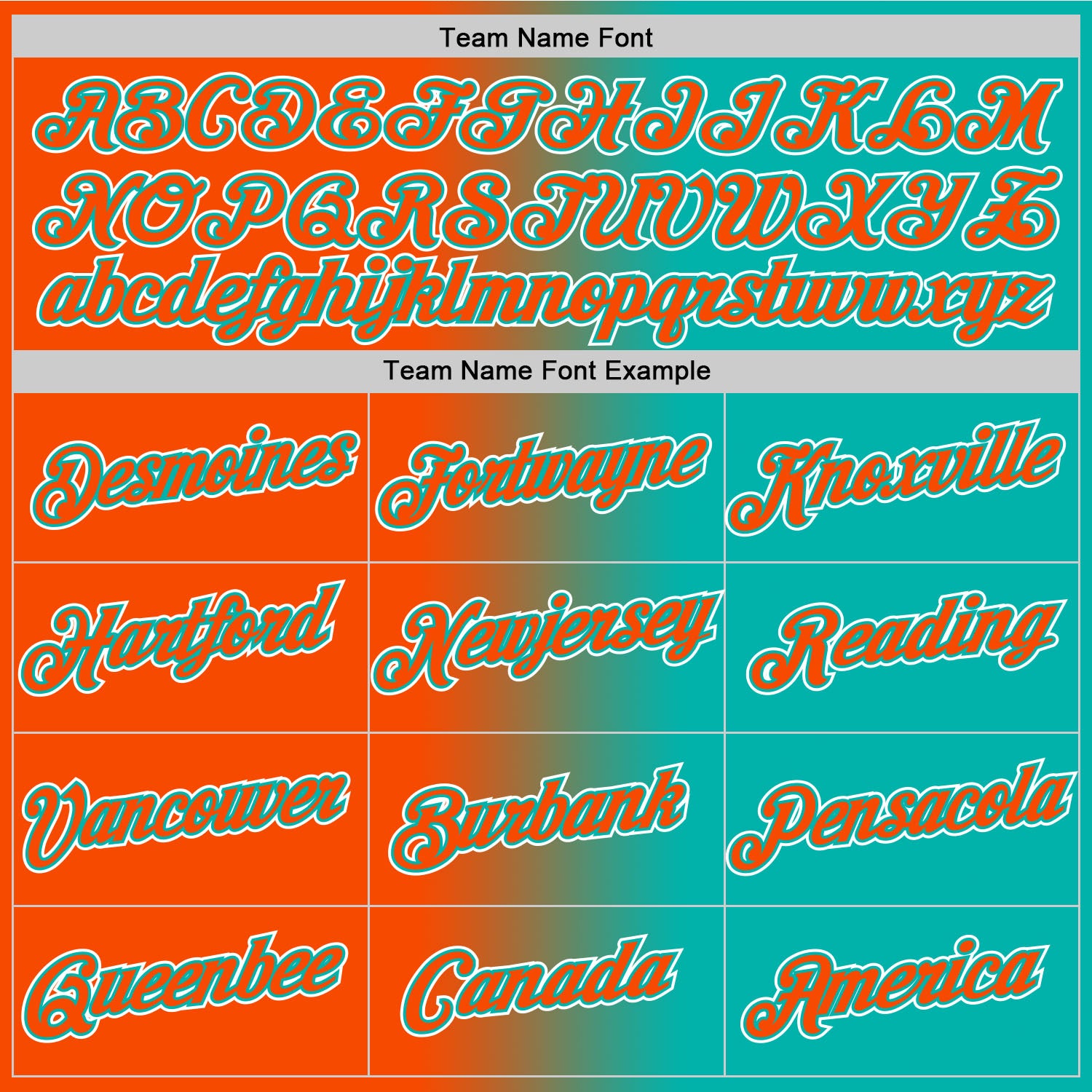 Custom Aqua Orange-White Gradient Fashion Performance T-Shirt