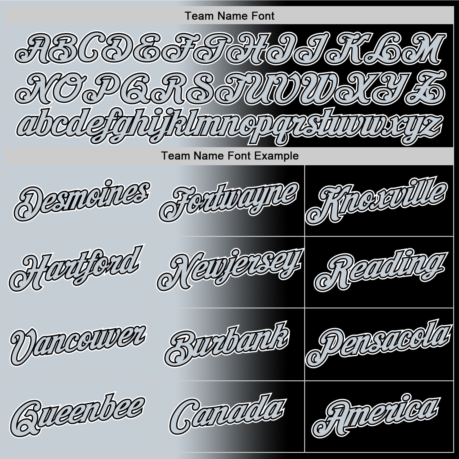 Custom Black Silver-White Gradient Fashion Performance T-Shirt