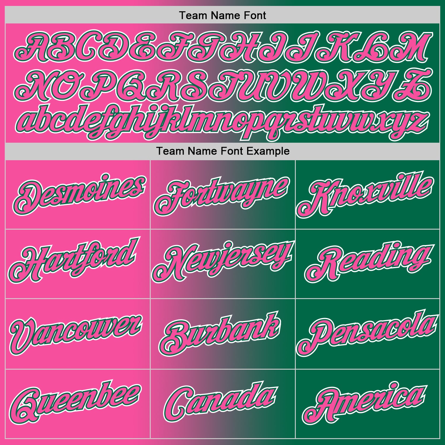 Custom Kelly Green Pink-White Gradient Fashion Performance T-Shirt