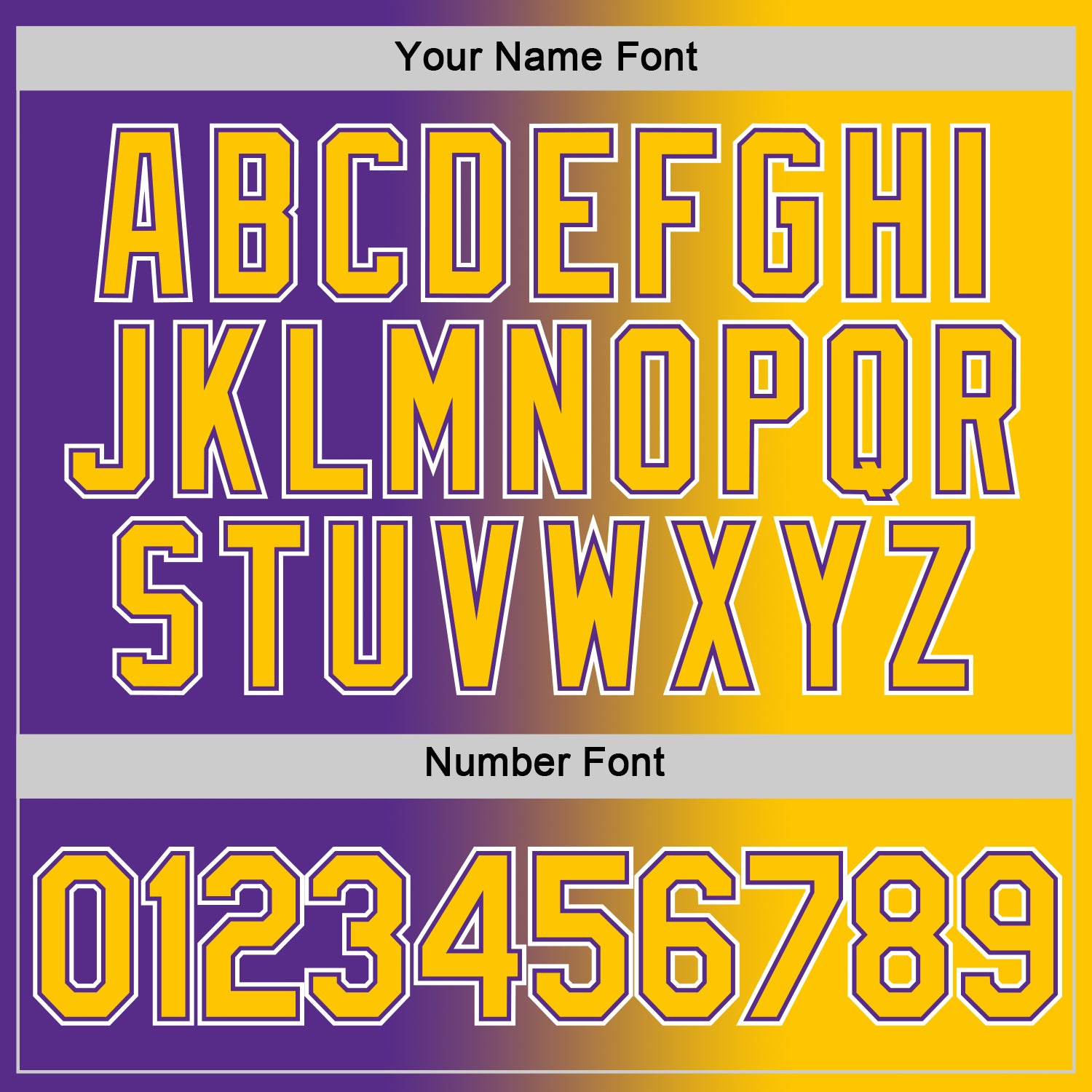 Custom Purple Yellow-White Gradient Fashion Performance T-Shirt