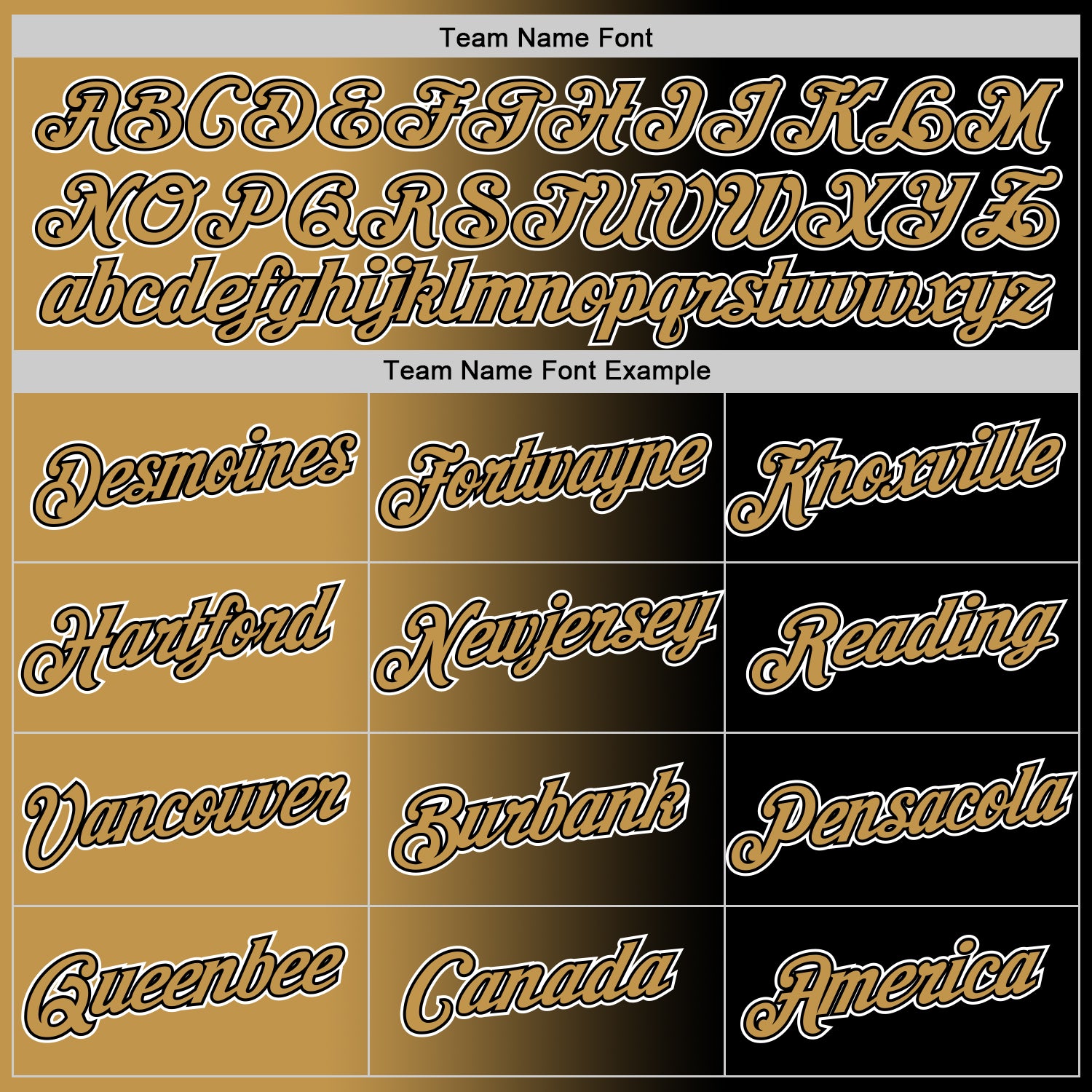 Custom Black Old Gold-White Gradient Fashion Performance T-Shirt