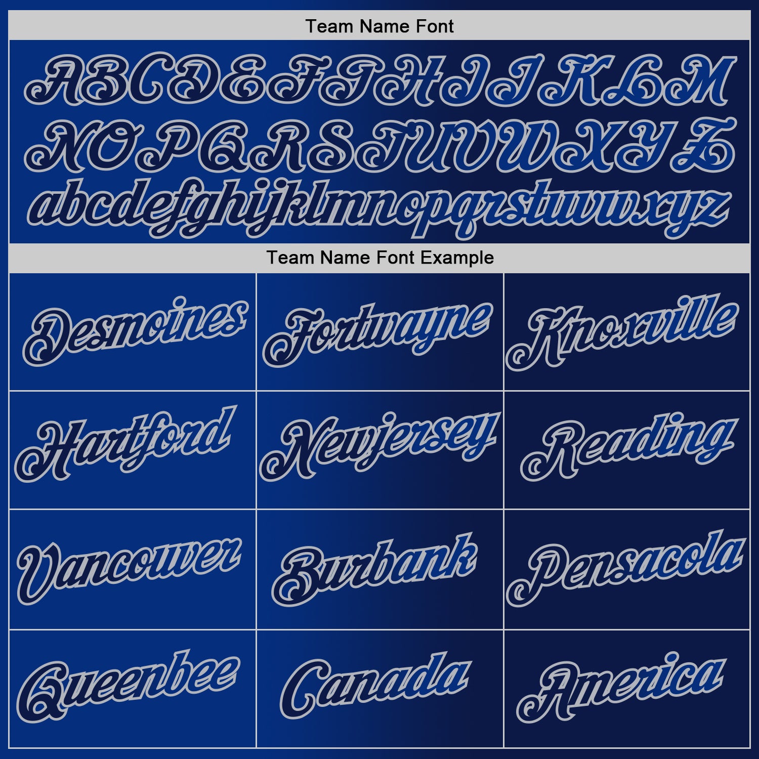 Custom Navy Royal-Gray Gradient Fashion Performance T-Shirt