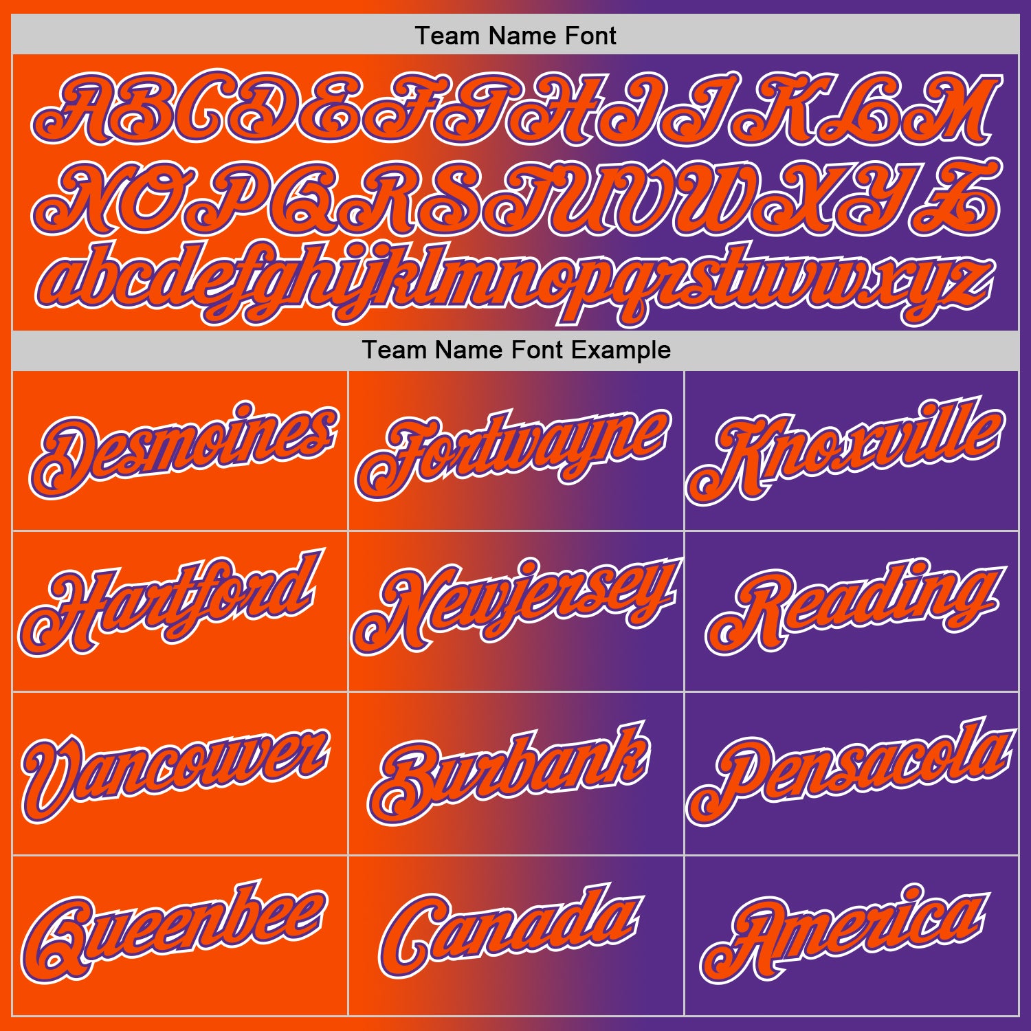 Custom Purple Orange-White Gradient Fashion Performance T-Shirt