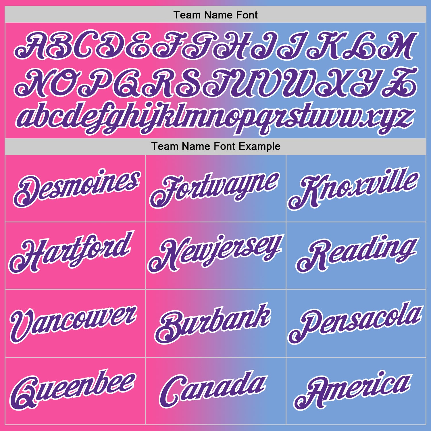 Custom Powder Blue Purple-Pink Gradient Fashion Performance T-Shirt