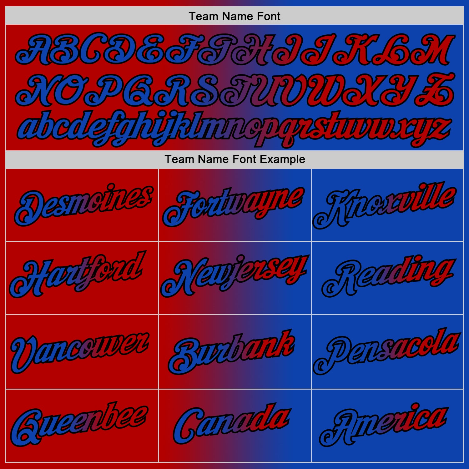 Custom Thunder Blue Red-Black Gradient Fashion Performance T-Shirt